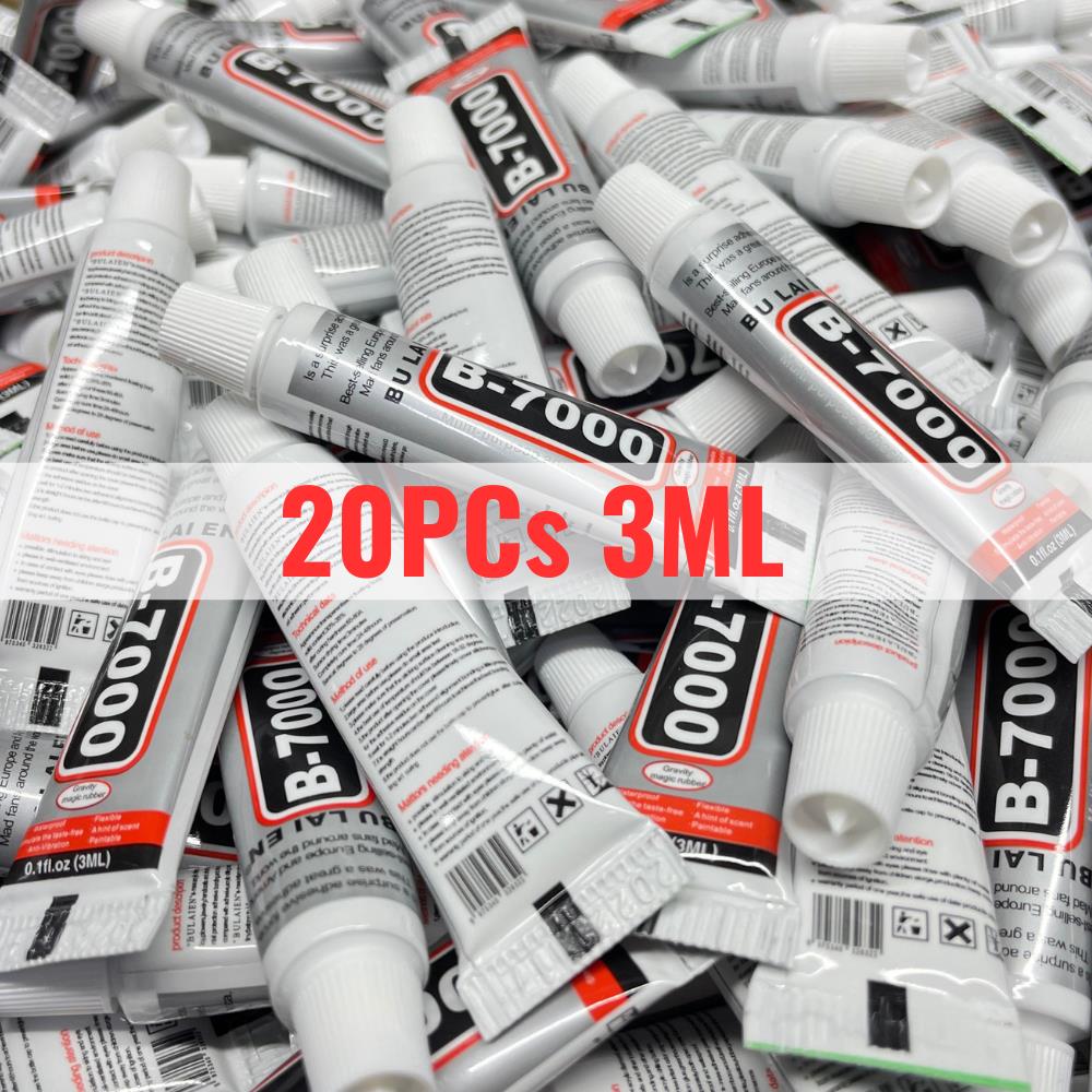 Contact Cement Glue - 1/5/10/20 قطعة B7000 3 مللي زجاج