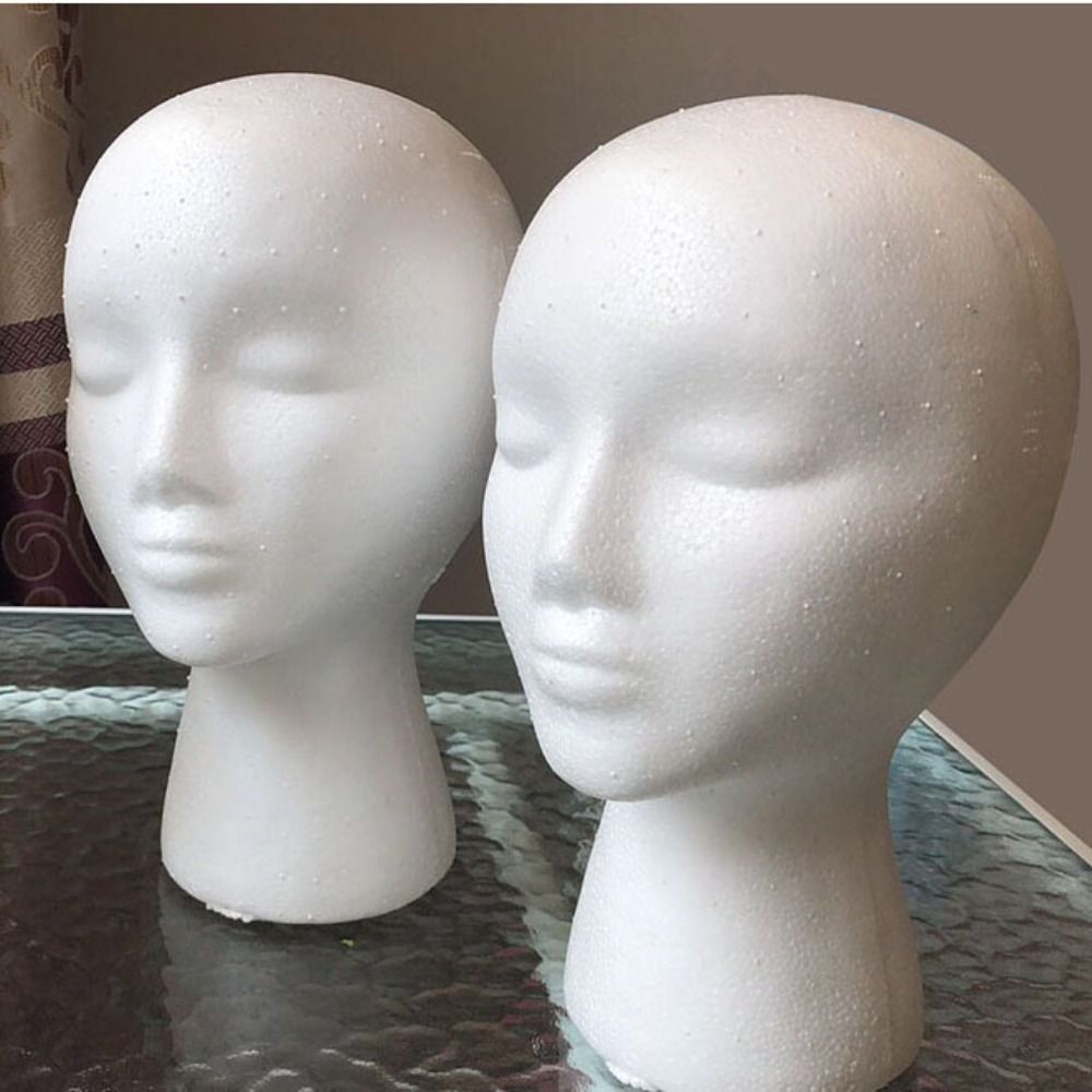 Cosplay Prop Foam - حامل عرض النظارات على شكل رأس