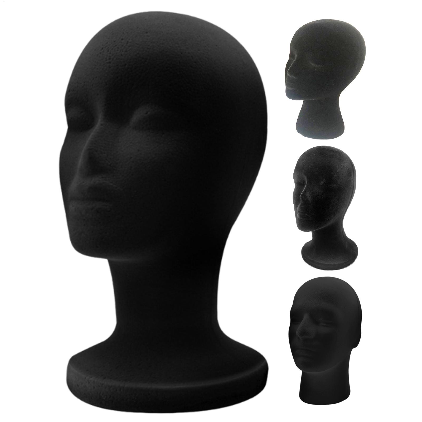 Cosplay Prop Foam - دائم عارضة أزياء رئيس رغوة الأسود