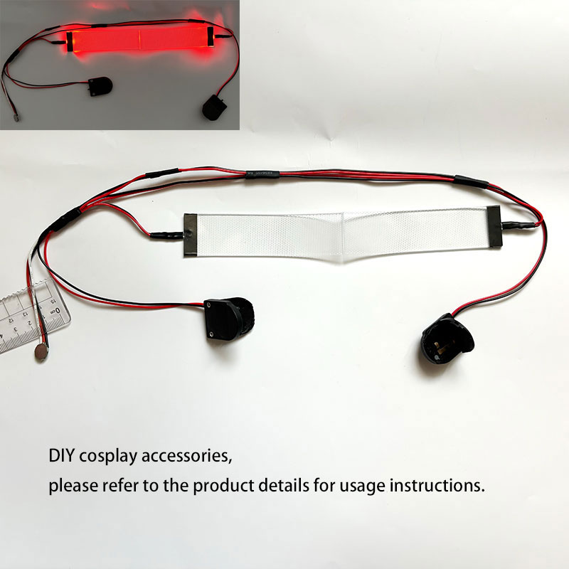 Cosplay Prop Kit - مجموعات كوسبلاي عيون LED مرنة قابلة
