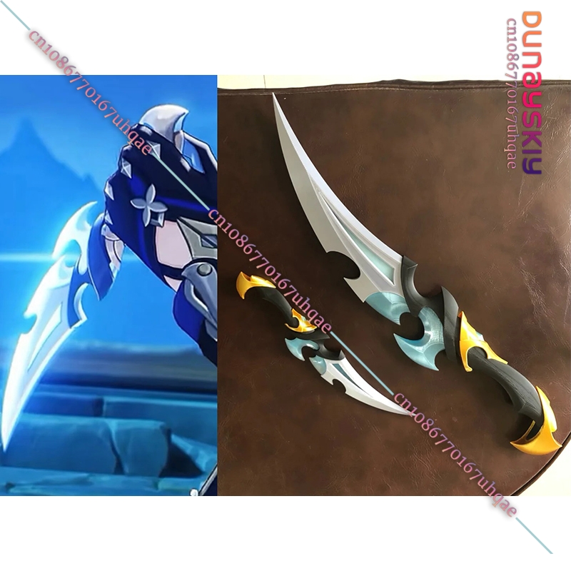 Cosplay Prop 3D Print - سيكو%Genshin Impact سكين لوفين التنكري المطبوع