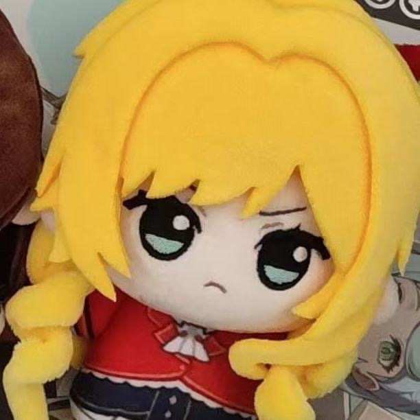 Cosplay Plushie Prop - دمية قطيفة أنمي بطول 10 سم