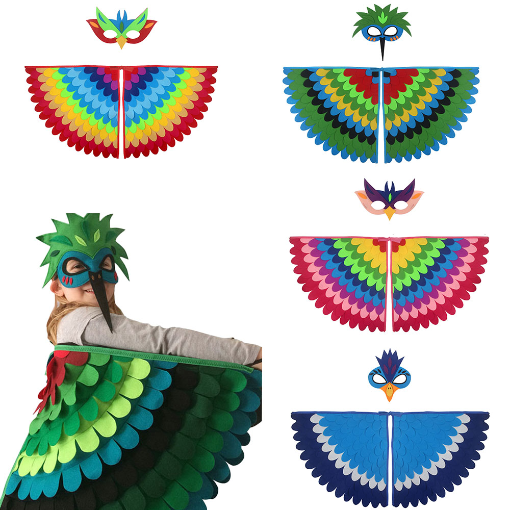 Cosplay Prop Patterns - زي أجنحة بومة لطيف، عباءة من