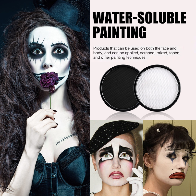 6 ألوان من ألوان الوجه والجسم  - مراجعة Cosplay Prop Paint وسعره