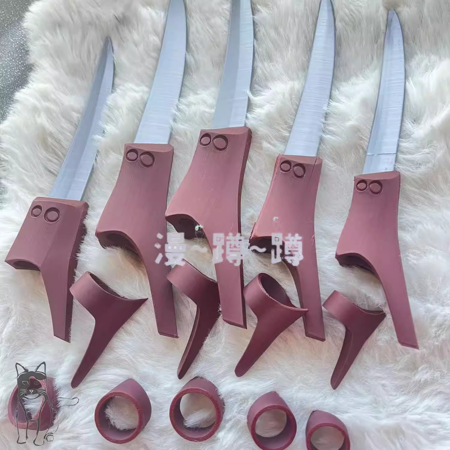 طقم كامل من إكسسوارات شخصية جا - مراجعة Cosplay Prop 3D Print وسعره