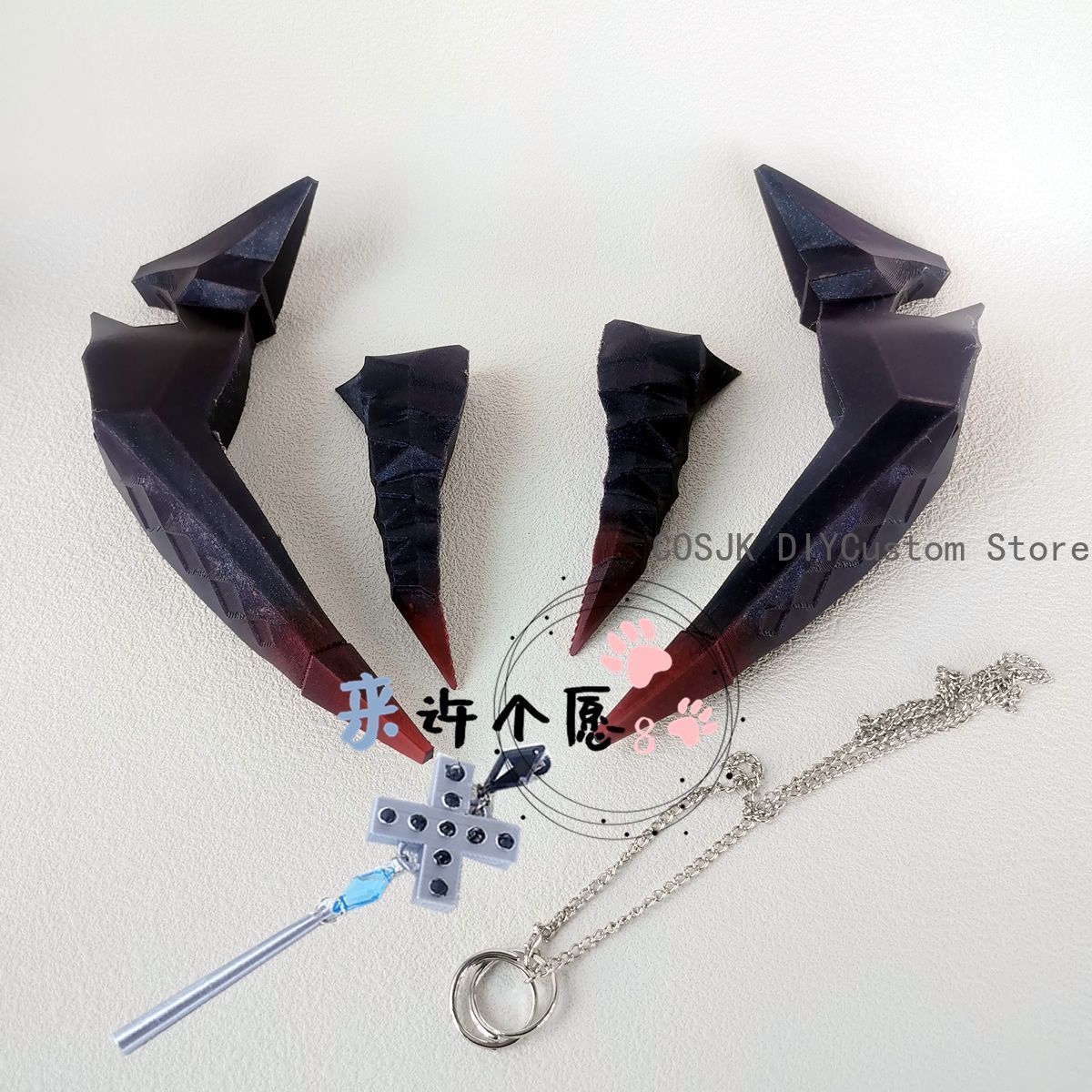 إكسسوارات أركنايتس ساريا كورنر - مراجعة Cosplay Prop 3D Print وسعره