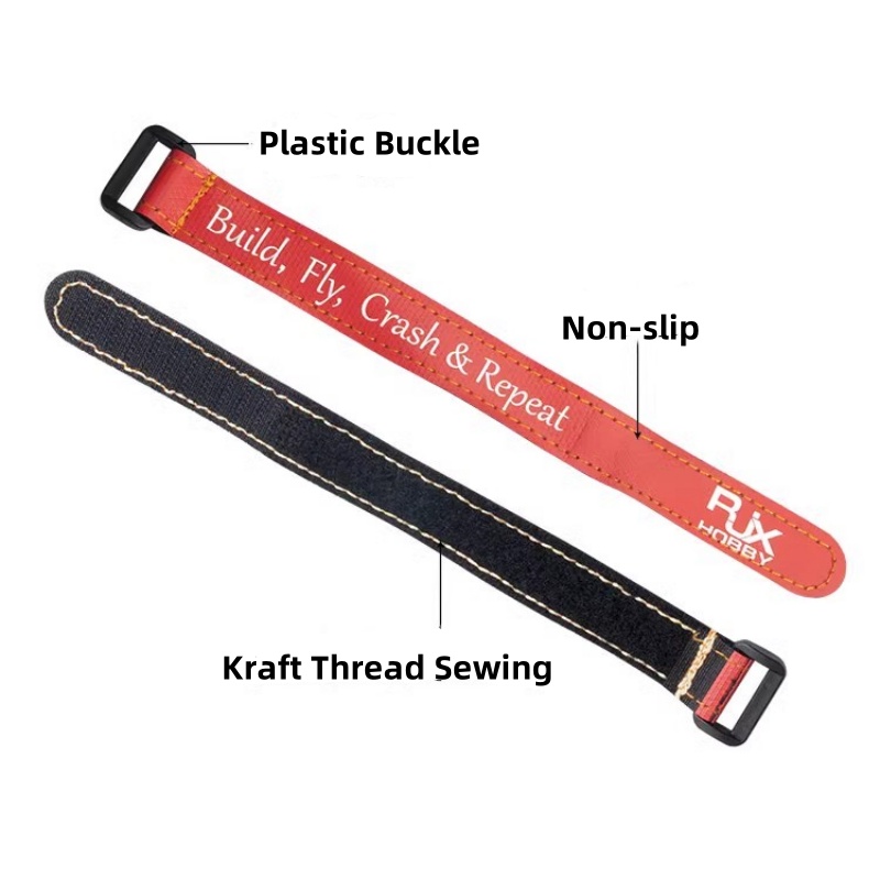 أحزمة بطارية سيليكون غير قابلة - مراجعة Velcro Hook Loop وسعره