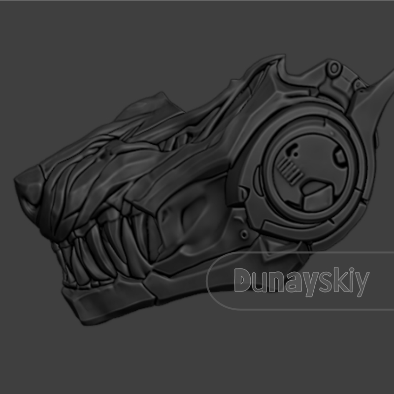 قناع فالكو وولف من لوف آند ديب - مراجعة Cosplay Prop 3D Print وسعره
