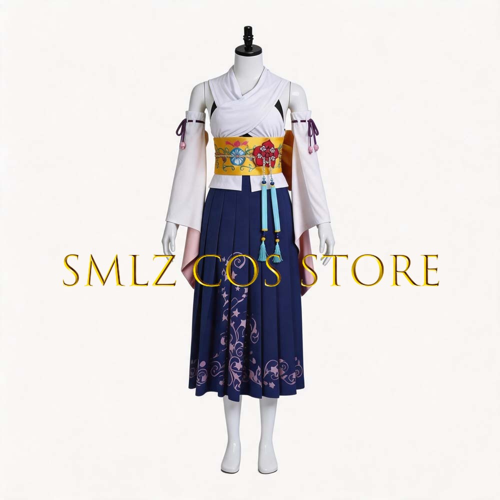 زي تنكري نسائي Smlz FFX يونا م - مراجعة Prop De Cosplay وسعره