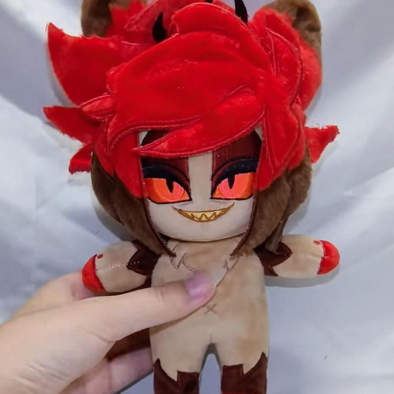 20 سنتيمتر أنيمي الجحيم Hazbin - مراجعة Cosplay Plushie Prop وسعره