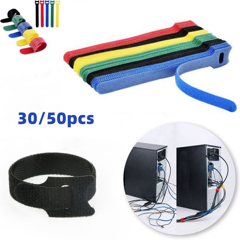 أشرطة فيلكرو لتنظيم الكابلات،  - مراجعة Velcro Hook Loop وسعره