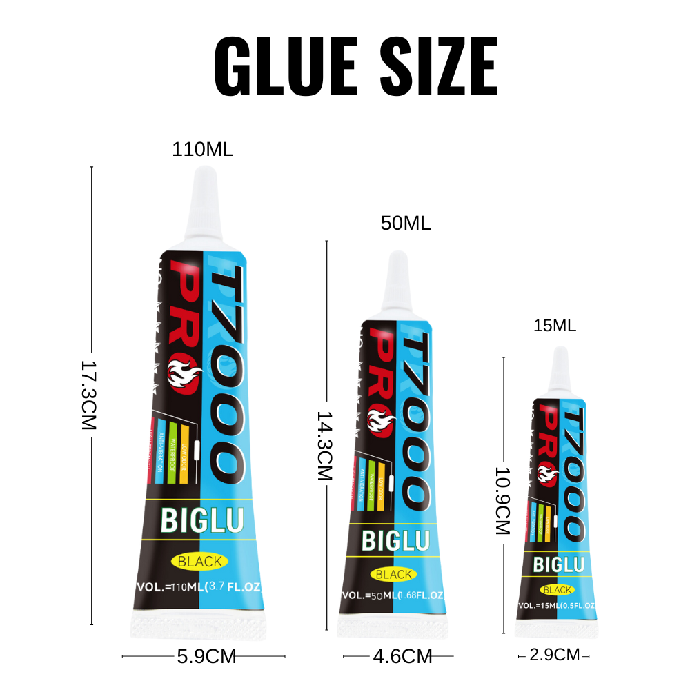 BIGLU T7000 PRO الغراء الأسود  - مراجعة Contact Cement Glue وسعره
