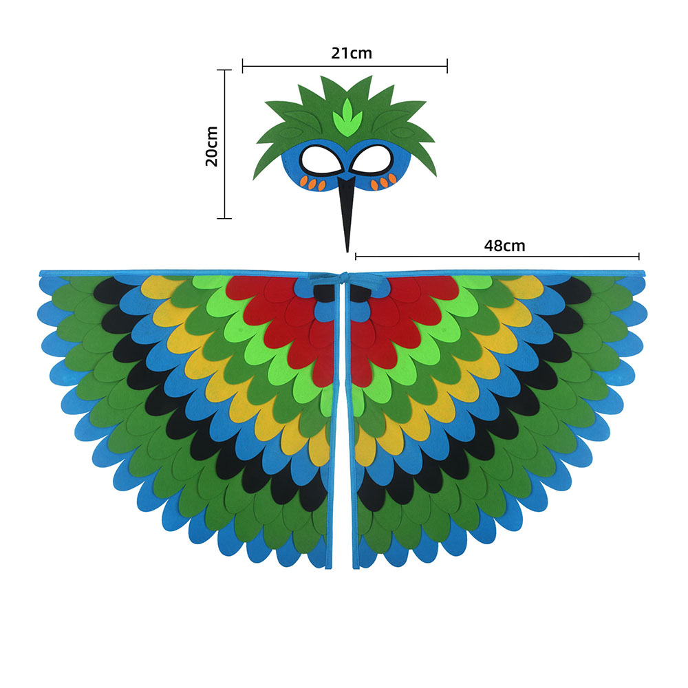 زي أجنحة بومة لطيف، عباءة من ا - مراجعة Cosplay Prop Patterns وسعره