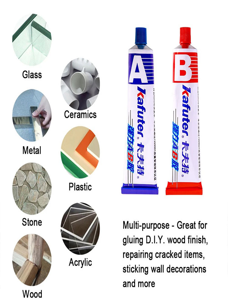 2 قطعة A + B راتنجات الايبوكسي - مراجعة Contact Cement Glue وسعره